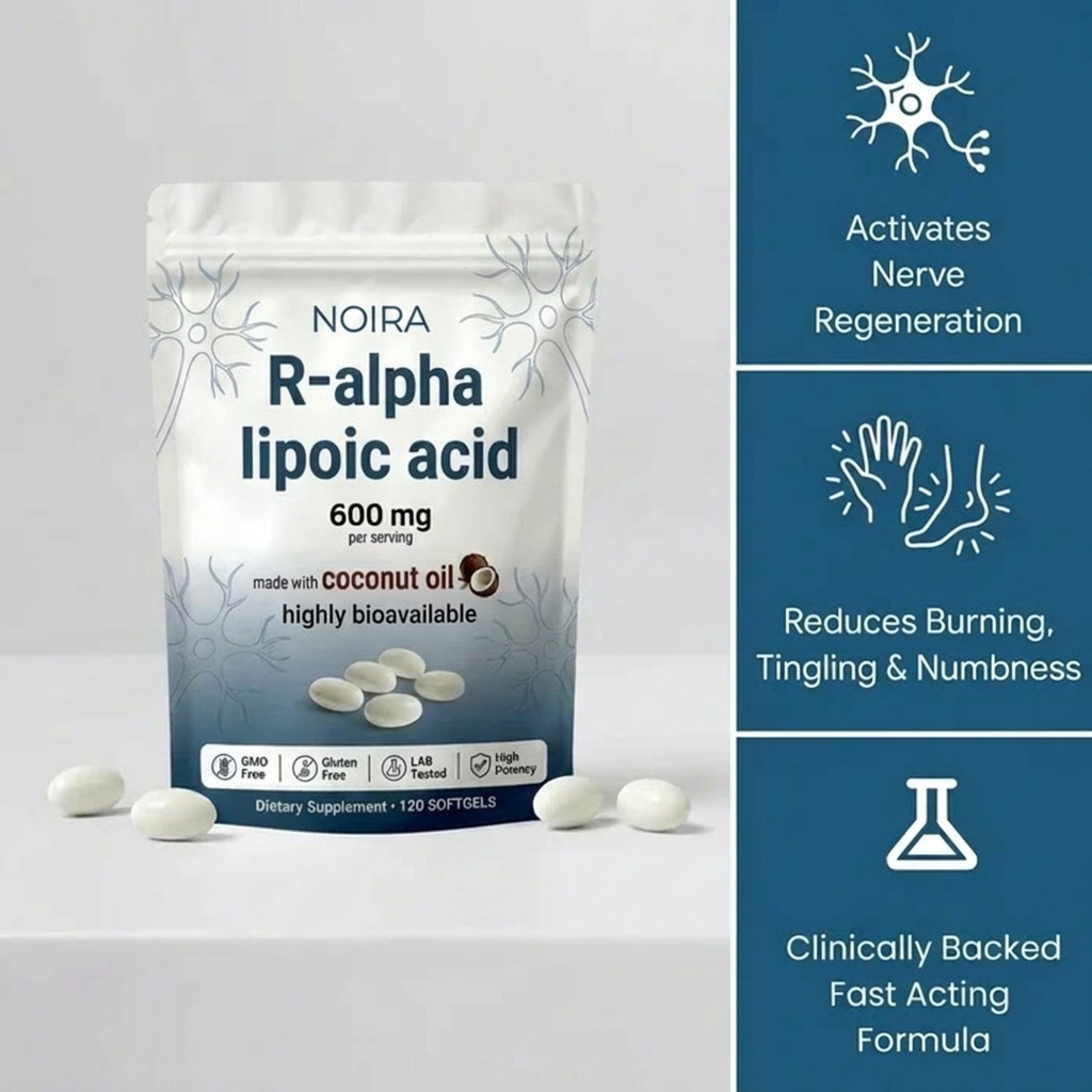 NOIRA R-Alpha Lipoic Acid Softgel