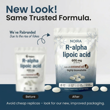 NOIRA R-Alpha Lipoic Acid Softgel