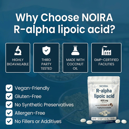 NOIRA R-Alpha Lipoic Acid Softgel