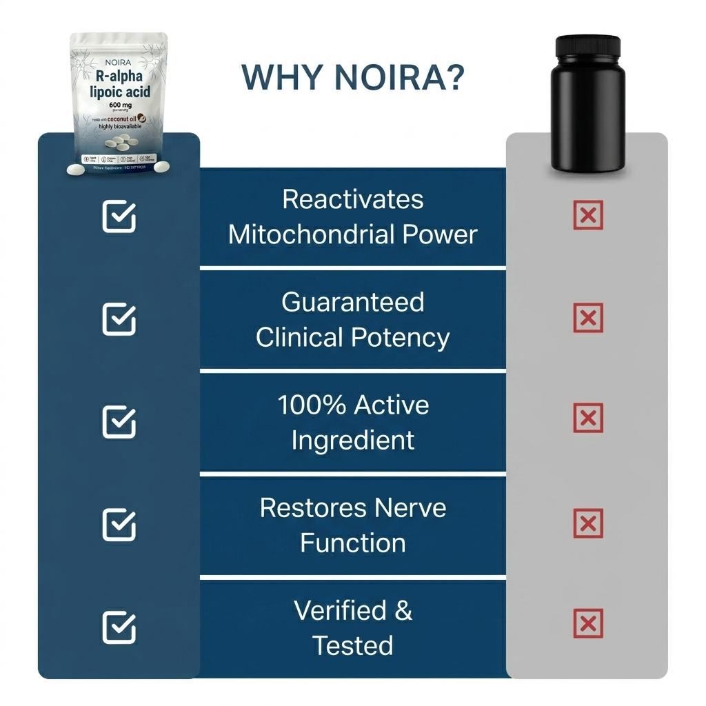 NOIRA R-Alpha Lipoic Acid Softgel