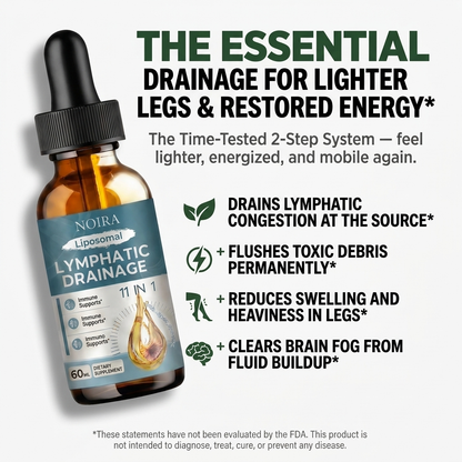 2-Step Lymph Cleanse  Lymphatic drainage + Fulvic acid